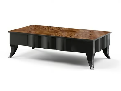 OSCAR - Rectangular wood veneer coffee table _ Guerra Vanni