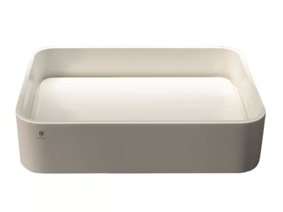 Single washbasin - Countertop rectangular Corian® washbasin _ GUGLIELMI RUBINETTERIE