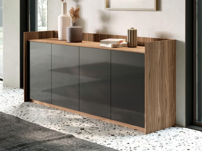 ELLINGTON - Bilaminate sideboard with doors _ Guzzini & Fontana