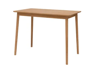 ZIGZAG 660 - Rectangular oak high table _ Hans K