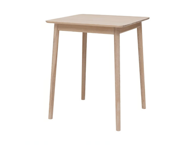 ZIGZAG 660BL - Square ash high table _ Hans K