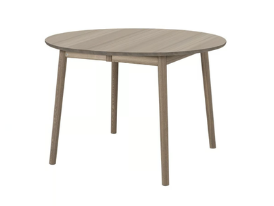 ZIGZAG 660GR - Extending round ash table _ Hans K