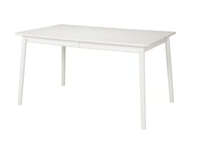 ZIGZAG 660WH - Extending rectangular birch table _ Hans K