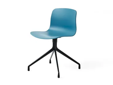 ABOUT A CHAIR AAC 10 - Swivel recycled plastic chair _ Hay