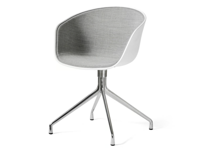 ABOUT A CHAIR AAC 20 - Swivel upholstered chair with armrests _ Hay