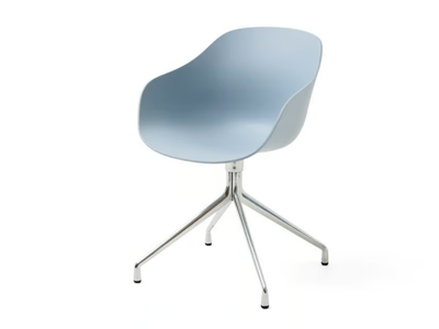 ABOUT A CHAIR AAC 220 - Trestle-based recycled plastic chair _ Hay