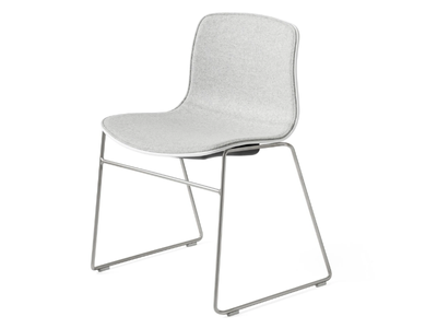 ABOUT A CHAIR AAC08 - Sled base upholstered chair _ Hay