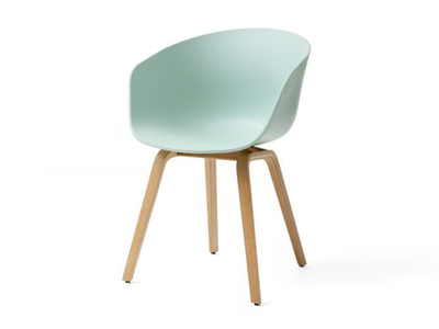 ABOUT A CHAIR AAC22 - Recycled plastic chair with armrests _ Hay