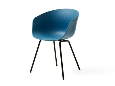 ABOUT A CHAIR AAC26 - Recycled plastic chair with armrests _ Hay