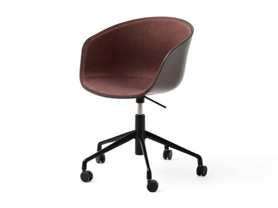 ABOUT A CHAIR AAC52 - Swivel height-adjustable upholstered chair _ Hay