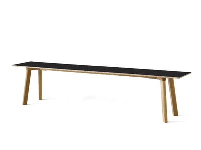 COPENHAGUE CPH DEUX 215 - Wooden bench _ Hay