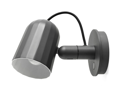 NOC WALL BUTTON - LED adjustable aluminium wall lamp _ Hay