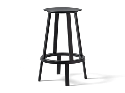 REVOLVER - Steel barstool _ Hay