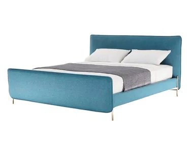 LONJA - Double bed with upholstered headboard _ HC28