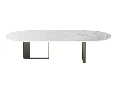 PLEGAT - Low marble coffee table _ HC28
