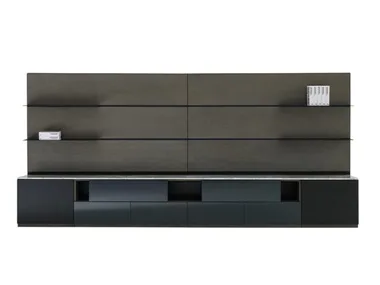 RHYTHM - Modular TV cabinet with shelves _ HC28