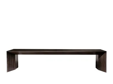 WIND - Wood veneer coffee table for living room _ HC28