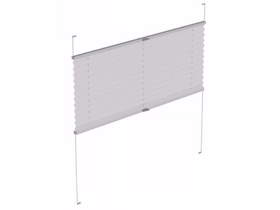 Pleated blind - Sun protection pleated blind _ HELLA
