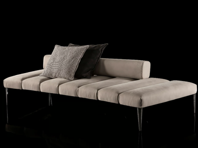 VERTIGO - Upholstered fabric bench _ Henge