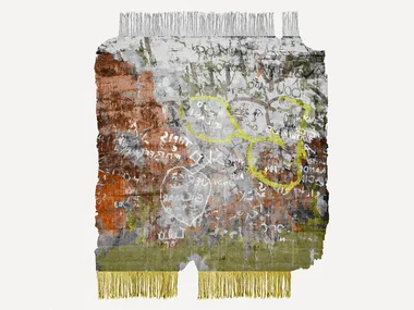 COUTINHO D4 - Handmade custom wool and silk rug _ HENZEL STUDIO