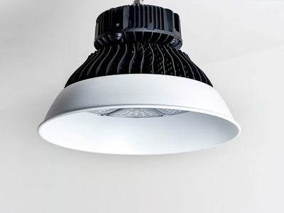INDUSTRIAL BAY - LED powder coated aluminium pendant lamp _ HER