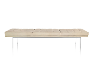 TUXEDO - Upholstered leather bench _ Herman Miller