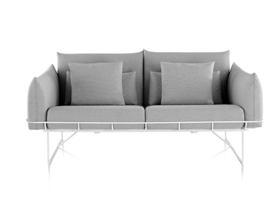 WIREFRAME - 2 seater fabric sofa _ Herman Miller