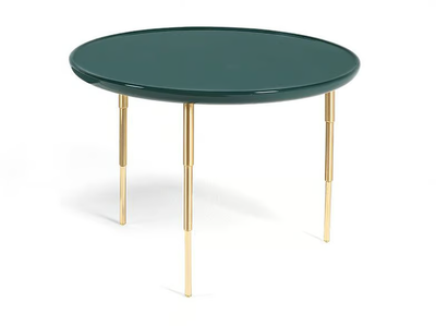 HERON - Round wooden coffee table for living room _ HESSENTIA | Cornelio Cappellini