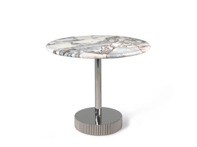 MILLER - Round marble high side table _ HESSENTIA | Cornelio Cappellini