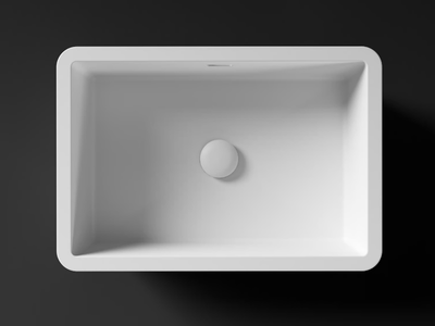 CB5033 - Rectangular HIMACS washbasin _ HIMACS