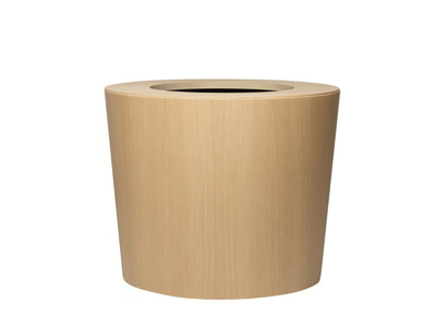 ARC - Low oak plant pot with automatic watering _ Hobby Flower