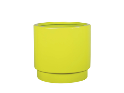 BASIC PLUS - Round polyethylene plant pot with automatic watering _ Hobby Flower