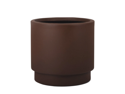 BASIC - Round polyethylene plant pot with automatic watering _ Hobby Flower