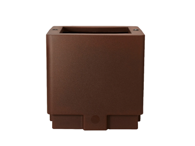 CITY - Square polyethylene plant pot with automatic watering _ Hobby Flower