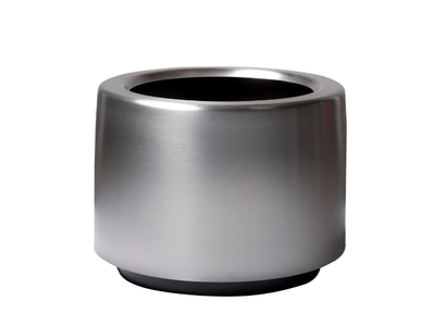 COSMO - Stainless steel plant pot with automatic watering _ Hobby Flower
