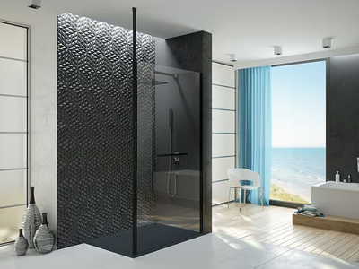 MUNA - Corner glass Walk in shower _ Hoesch
