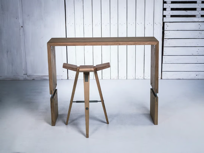 CLOVER - Contemporary style wooden contract table _ HOOKL und STOOL