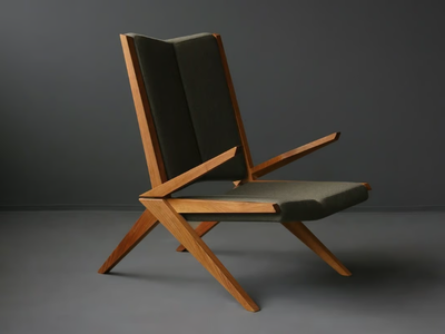 CROCODILE 01 - Upholstered armchair with armrests _ HOOKL und STOOL