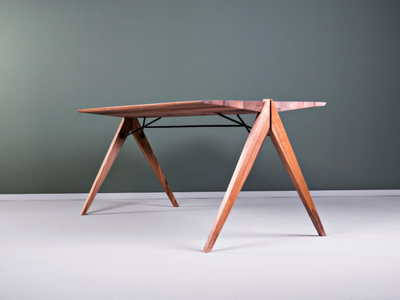 CROCODILE - Rectangular wooden dining table _ HOOKL und STOOL
