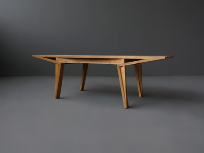 MARU - Solid wood coffee table _ HOOKL und STOOL