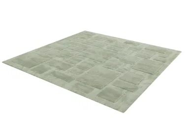BABYLONE - Square fabric rug _ HUGUES CHEVALIER