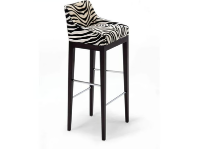 FRANKLIN - High stool with back _ HUGUES CHEVALIER
