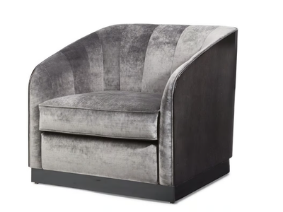 PATRICK - Armchair with armrests _ HUGUES CHEVALIER