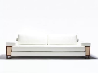 STANISLAS - Leather sofa _ HUGUES CHEVALIER