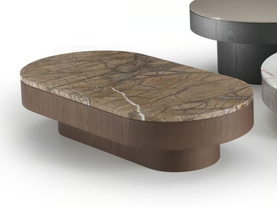 DOT - Oval marble coffee table _ i 4 Mariani