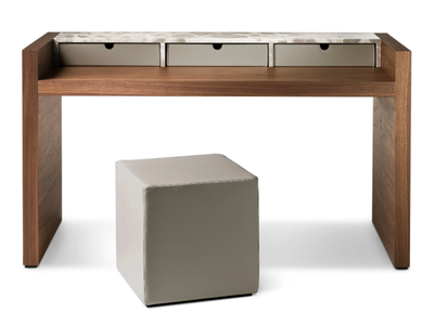 MATERICA - Wooden secretary desk / dressing table _ i 4 Mariani