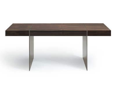 MILANO - Rectangular wooden writing desk with drawers _ i 4 Mariani