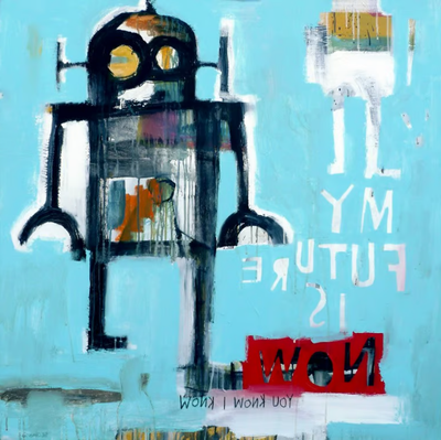 MY FUTURE - Acrylic on canvas _ ICI ET LÀ