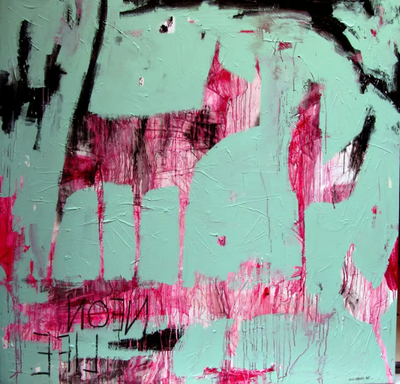 NEON LIFE - Acrylic on canvas _ ICI ET LÀ