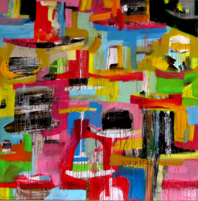 SUERTE - Acrylic on canvas _ ICI ET LÀ